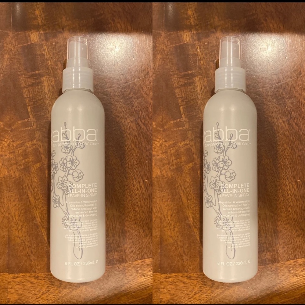 Abba Pure Performance All In One Leave In Spray 8 oz